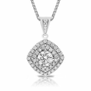 תליון שתי שורות יהלמים