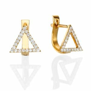 עגילי משולש