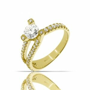 טבעת טוויסט 3 שיניים